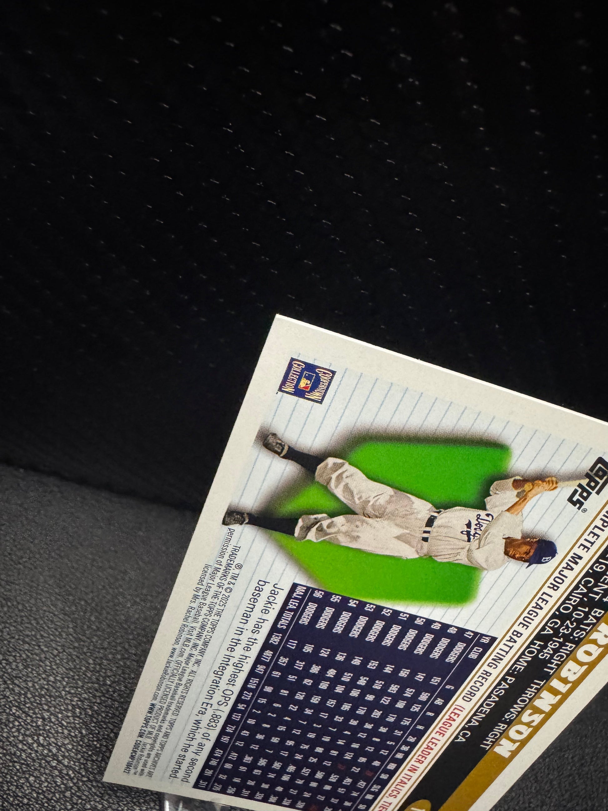 2025 Topps Archives 126b Jackie Robinson Brooklyn Dodgers - 787 Hobby House