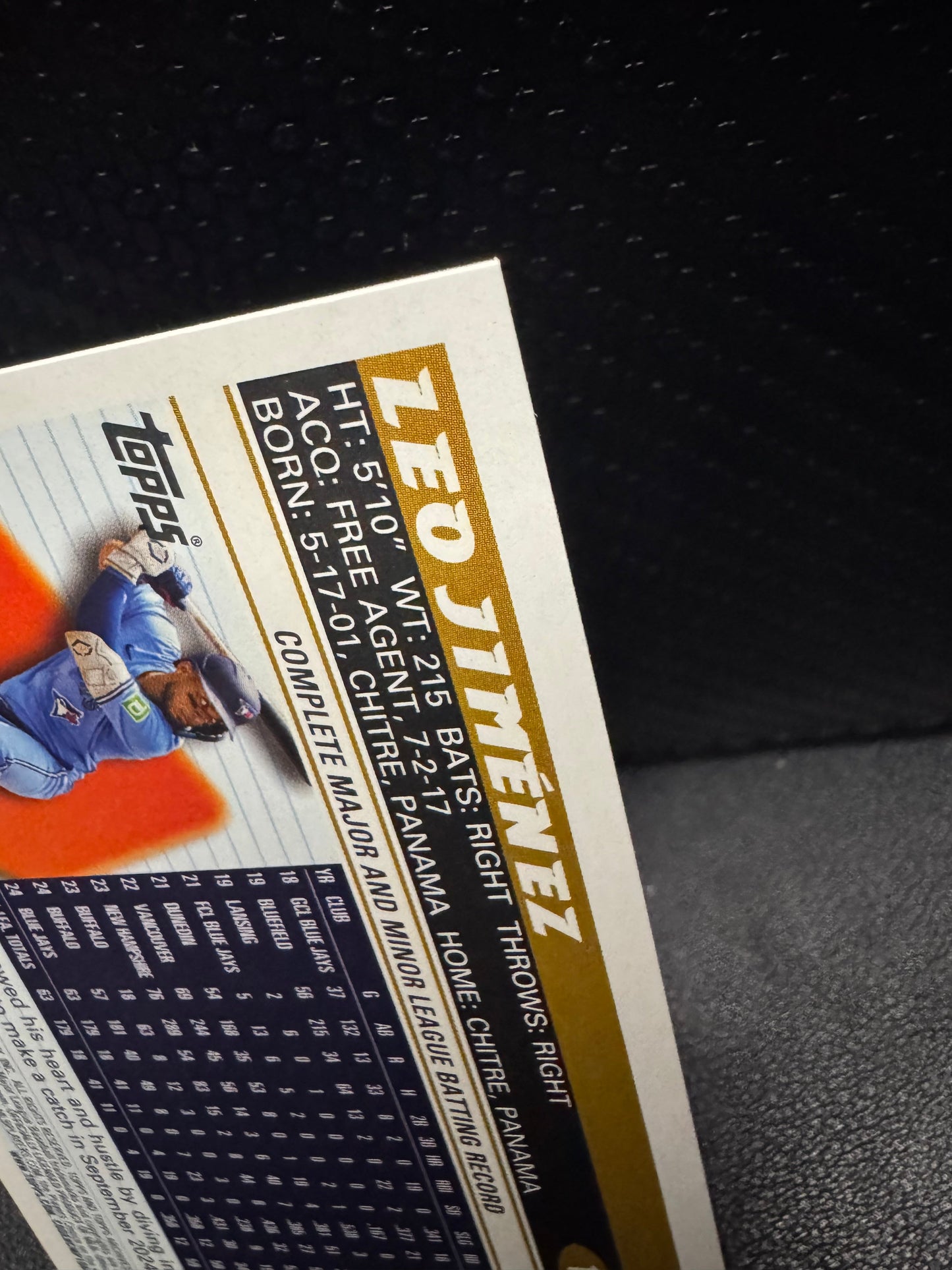 2025 Topps Archives 161 Leo Jiménez RC Toronto Blue Jays - 787 Hobby House