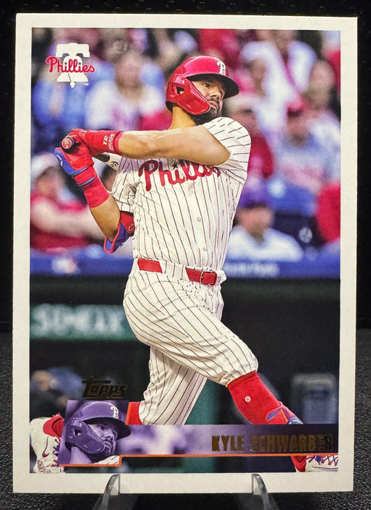2025 Topps Archives 167 Kyle Schwarber Philadelphia Philles - 787 Hobby House