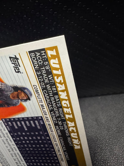 2025 Topps Archives 183 Luisangel Acuña RC New York Mets - 787 Hobby House