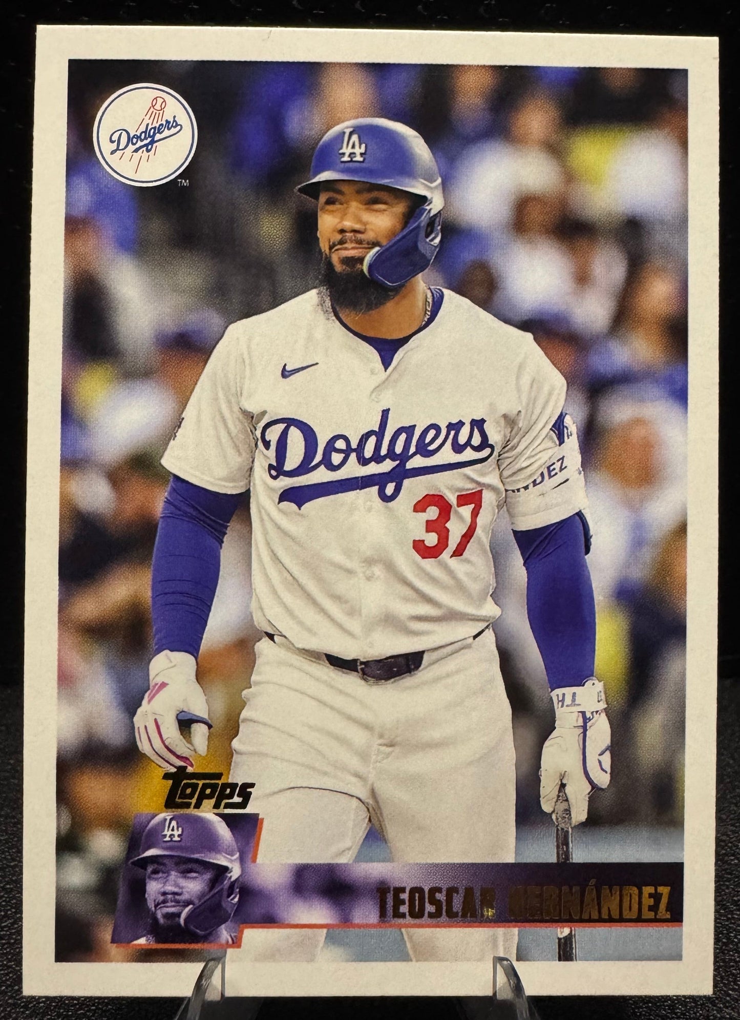 2025 Topps Archives 192 Teoscar Hernández Los Angeles Dodgers - 787 Hobby House