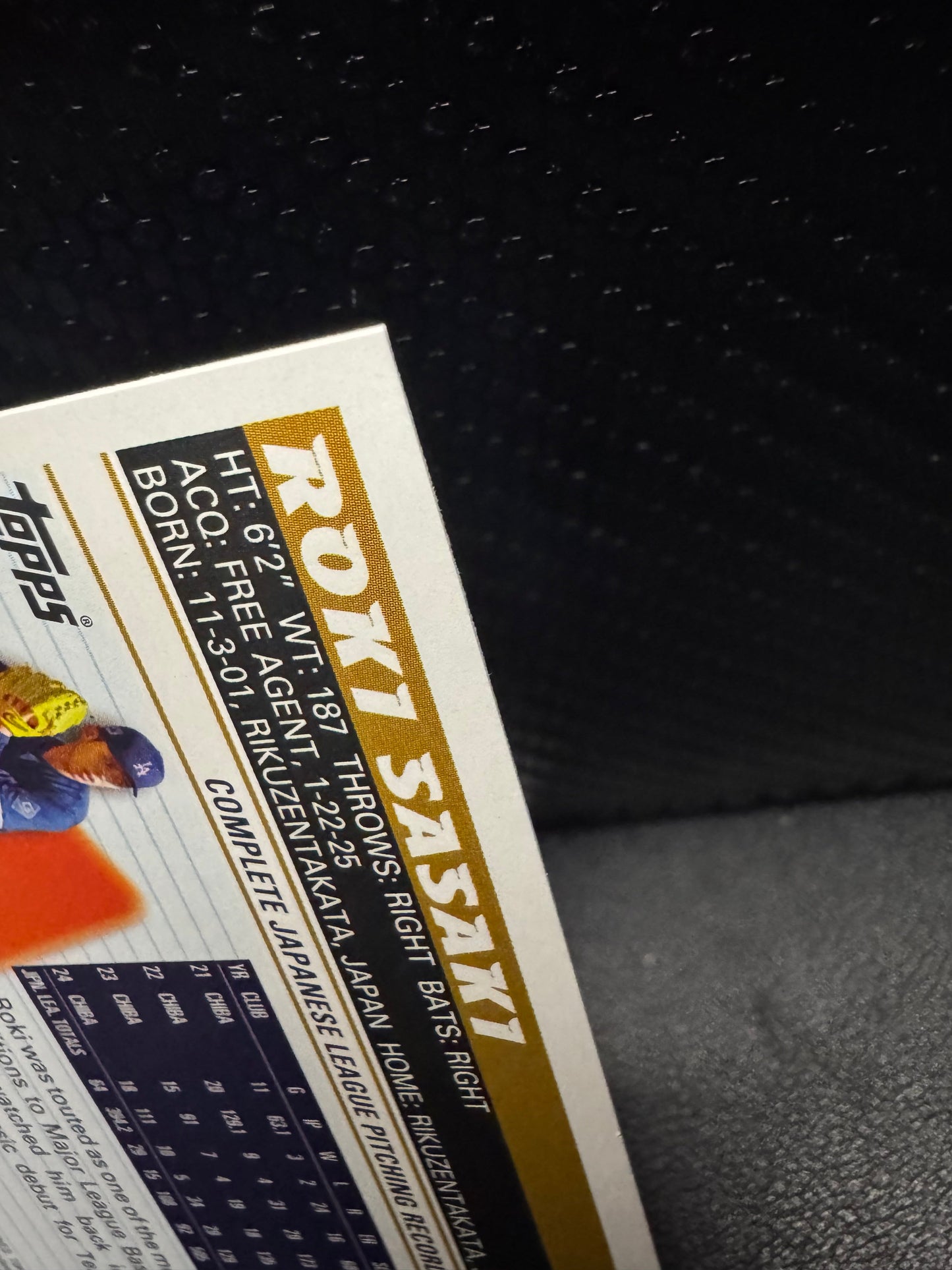 2025 Topps Archives 200 Roki Sasaki RC Los Angeles Dodgers - 787 Hobby House