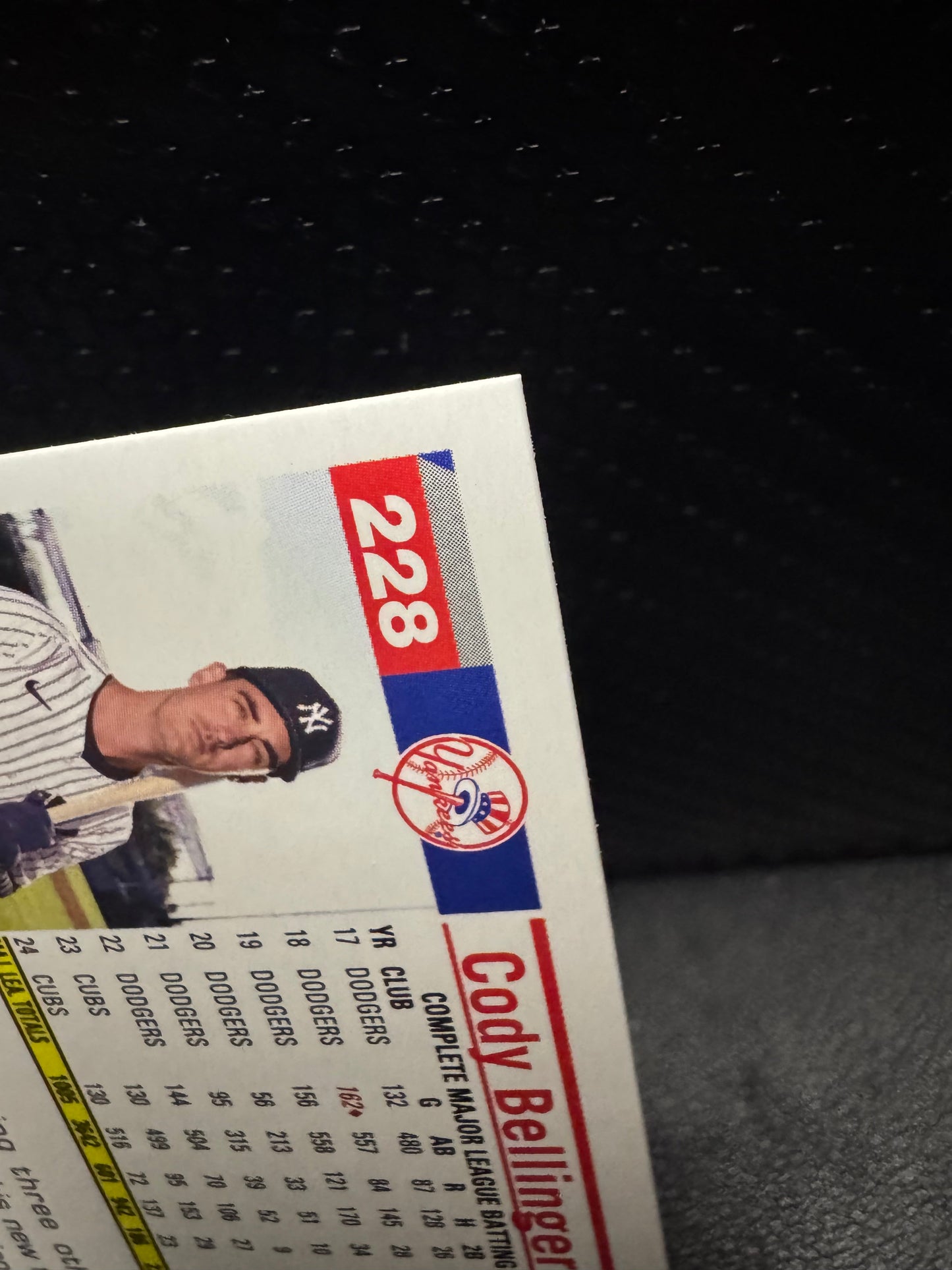 2025 Topps Archives 228 Cody Bellinger Black Foilboard New York Yankees - 787 Hobby House
