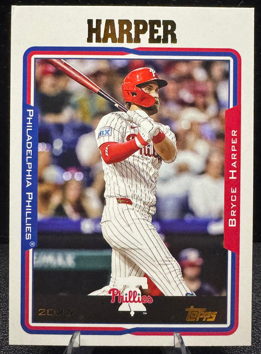 2025 Topps Archives 255 Bryce Harper Philadelphia Phillies - 787 Hobby House