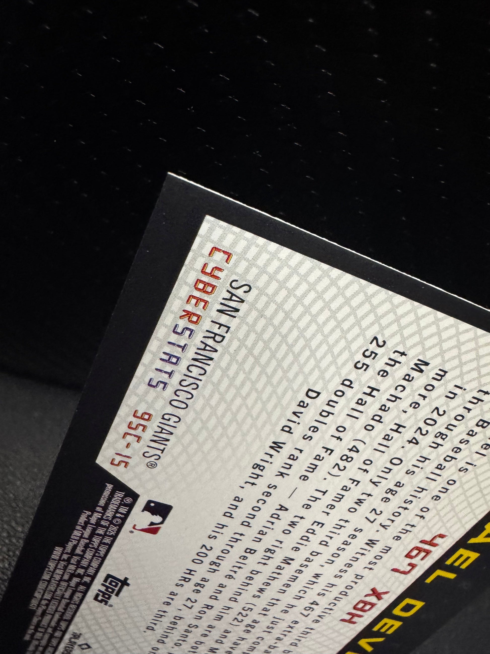 2025 Topps Archives 95C - 15 Rafael Devers 1995 Topps Cyberstats - 787 Hobby House