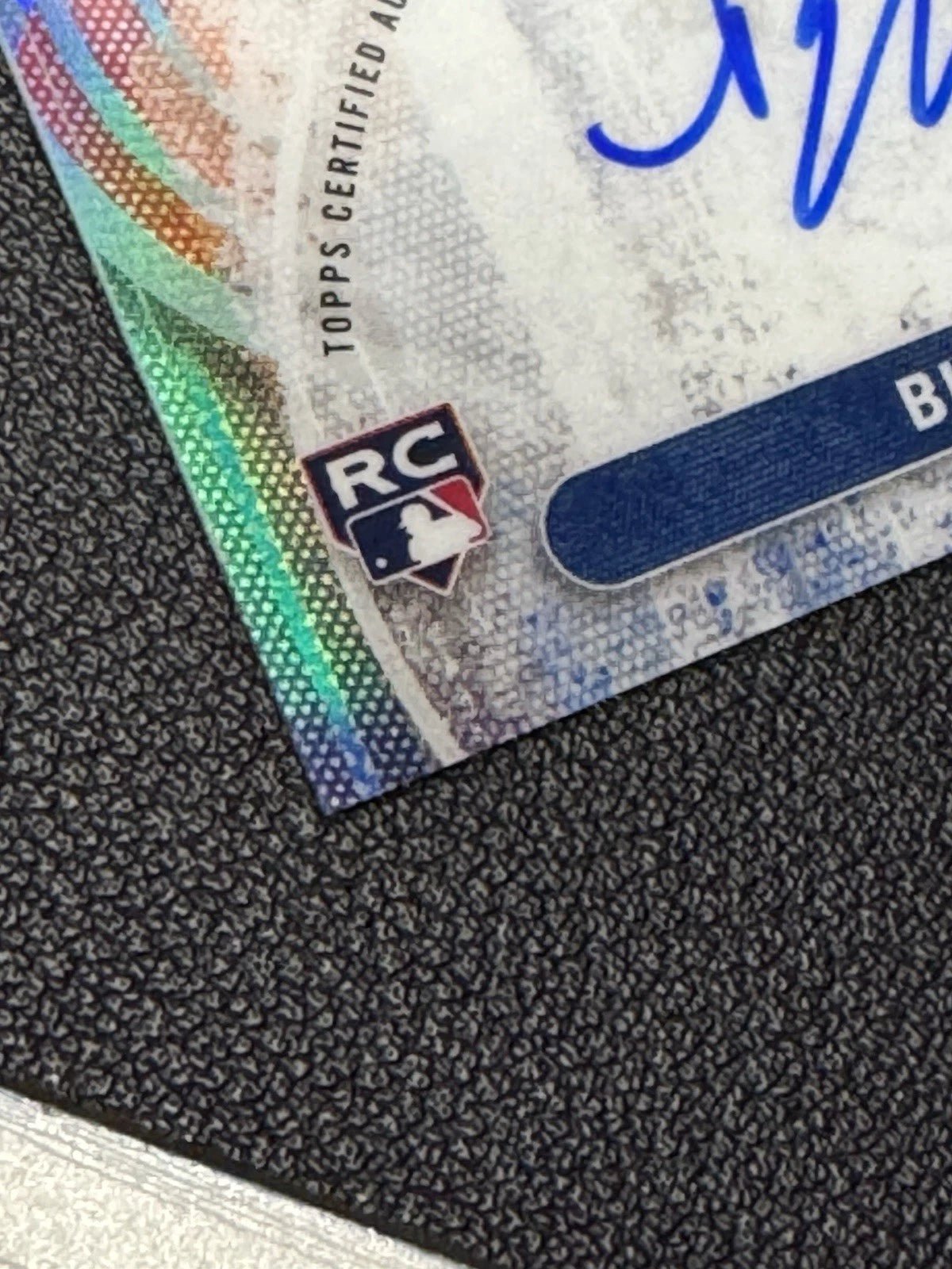 2025 Topps Finest Autographs FA - BDU Blake Dunn AU RC Blue Refractor 47/99 - 787 Hobby House