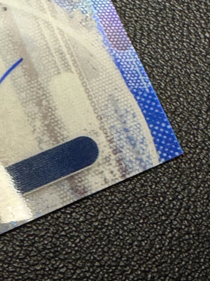 2025 Topps Finest Autographs FA - BDU Blake Dunn AU RC Blue Refractor 47/99 - 787 Hobby House