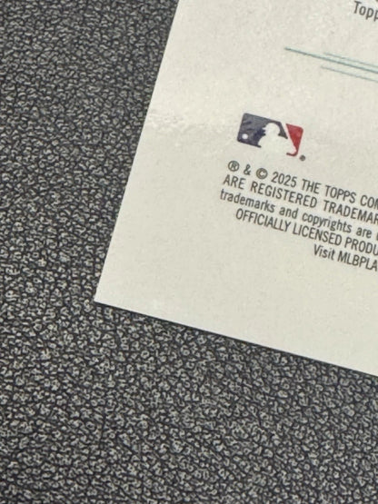 2025 Topps Finest Autographs FA - LA Luisangel Acuna AU RC On Card Auto - 787 Hobby House