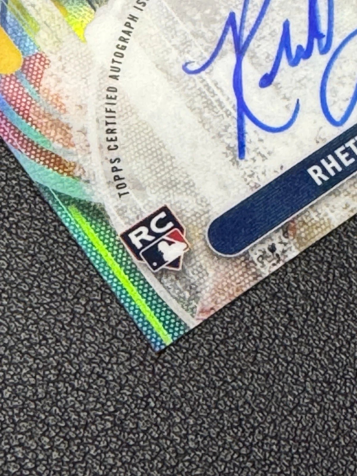 2025 Topps Finest Autographs FA - RL Rhett Lowder AU RC Gold Refractor 38/50 - 787 Hobby House