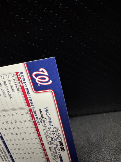 2025 Topps Holiday H94 James Wood RC Washington Nationals - 787 Hobby House