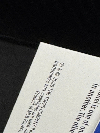 2025 Topps Series 1 1 Shohei Ohtani Los Angeles Dodgers - 787 Hobby House