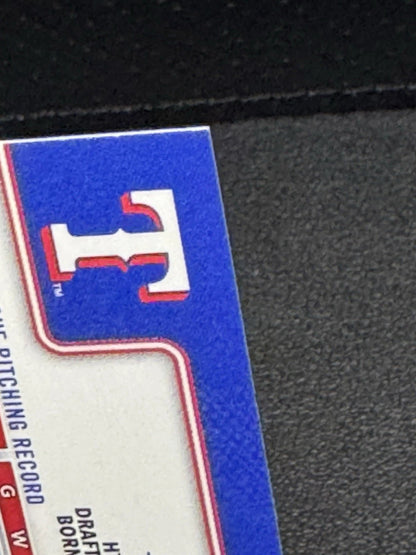 2025 Topps Series 1 Pink Holo Foil 208 Jacob DeGrom Texas Rangers - 787 Hobby House