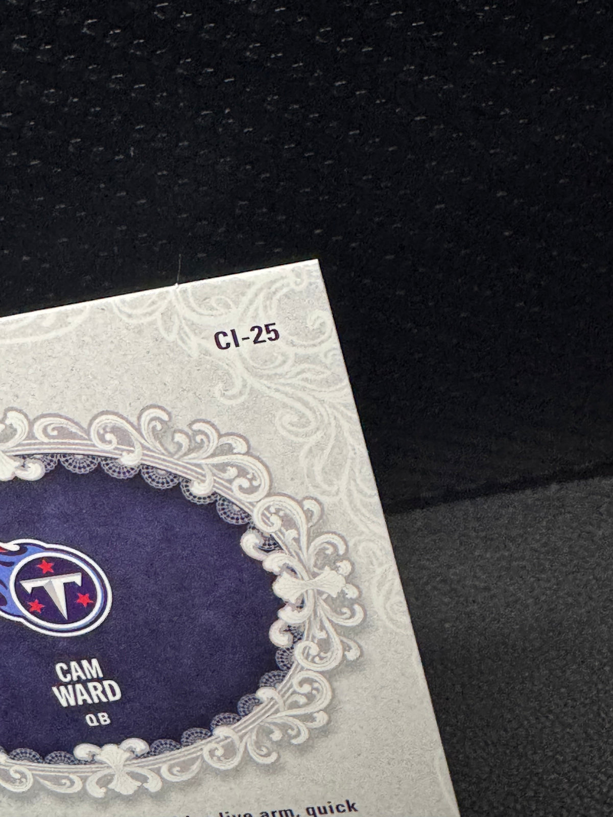 2025 Topps Signature Class Class Icons #CI-25 Cam Ward RC Tennessee Titans - 787 Hobby House