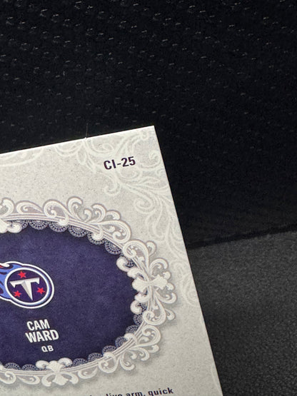 2025 Topps Signature Class Class Icons #CI-25 Cam Ward RC Tennessee Titans - 787 Hobby House