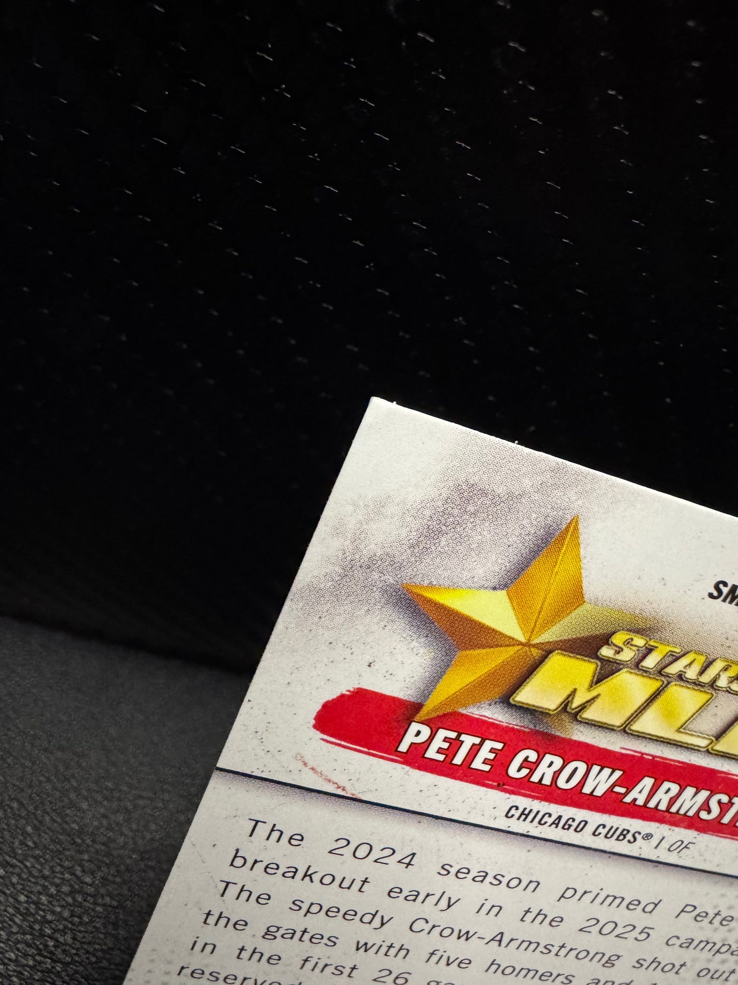 2025 Topps Update - Stars of MLB SMLB - 72 Pete Crow - Armstrong Chicago Cubs - 787 Hobby House