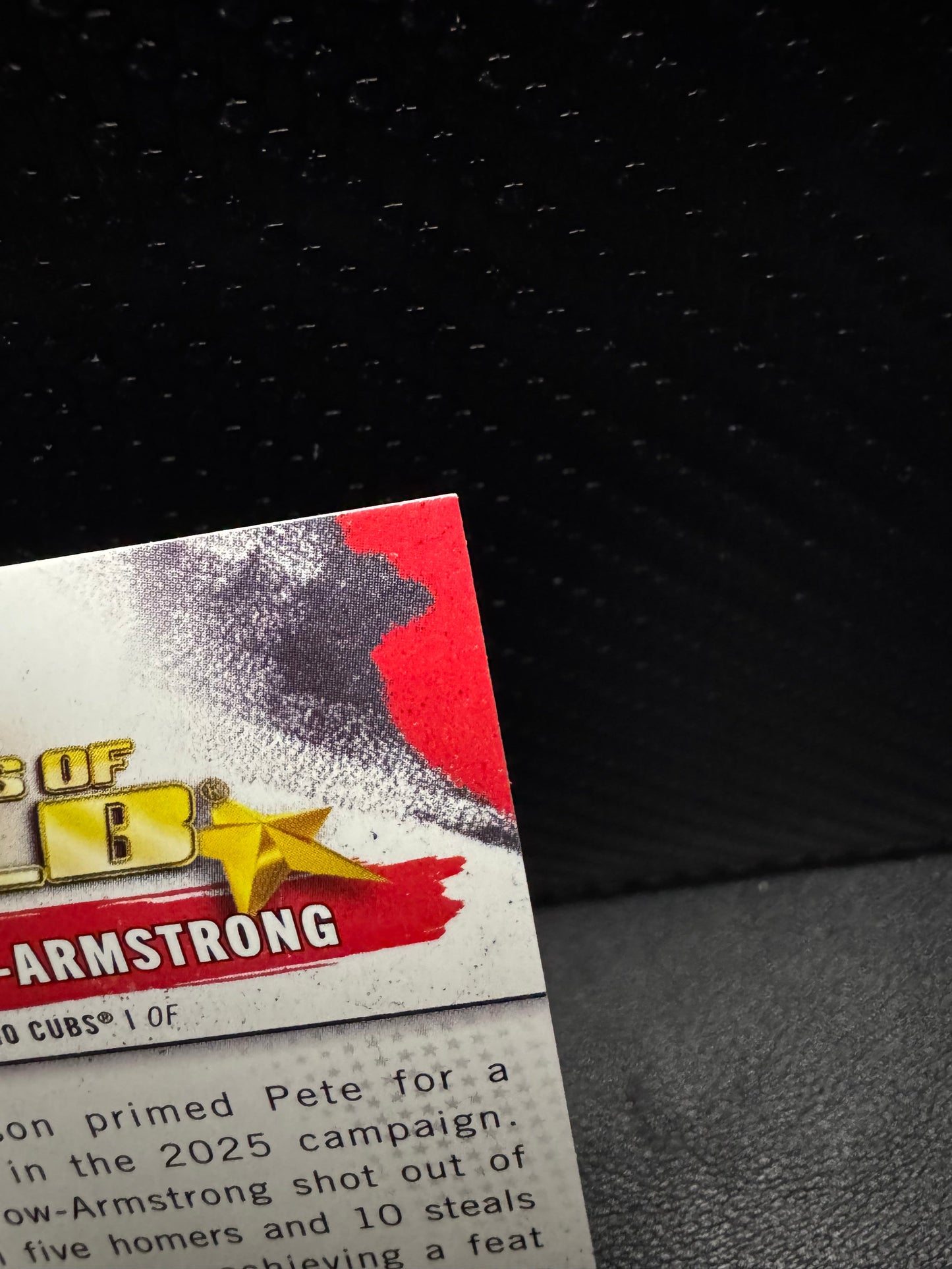 2025 Topps Update - Stars of MLB SMLB - 72 Pete Crow - Armstrong Chicago Cubs - 787 Hobby House