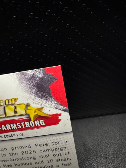 2025 Topps Update - Stars of MLB SMLB - 72 Pete Crow - Armstrong Chicago Cubs - 787 Hobby House