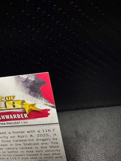 2025 Topps Update - Stars of MLB SMLB - 82 Kyle Schwarber Philadelphia Phillies - 787 Hobby House