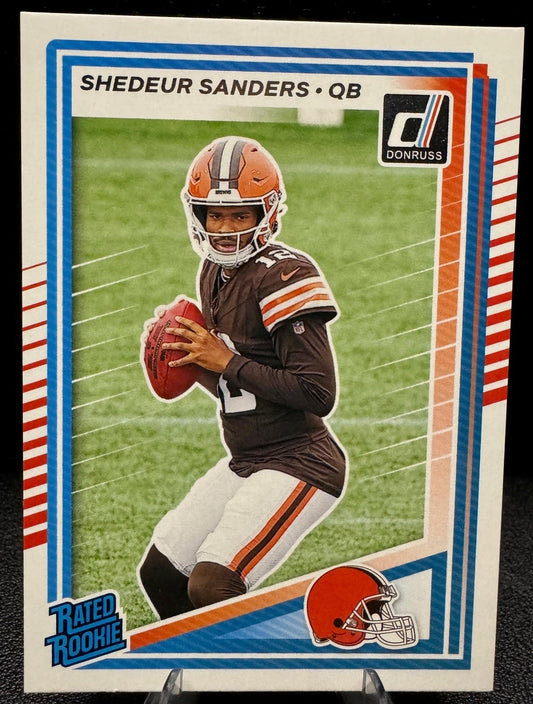 2025 Donruss 306 Shedeur Sanders RR RC Cleveland Browns - 787 Hobby House