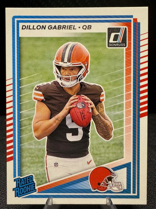 2025 Donruss 316 Dillon Gabriel RR RC Cleveland Browns - 787 Hobby House