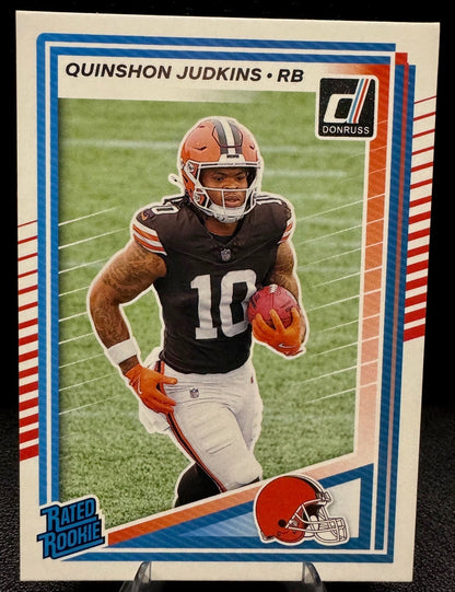 2025 Donruss 330 Quinshon Judkins RR RC Cleveland Browns - 787 Hobby House