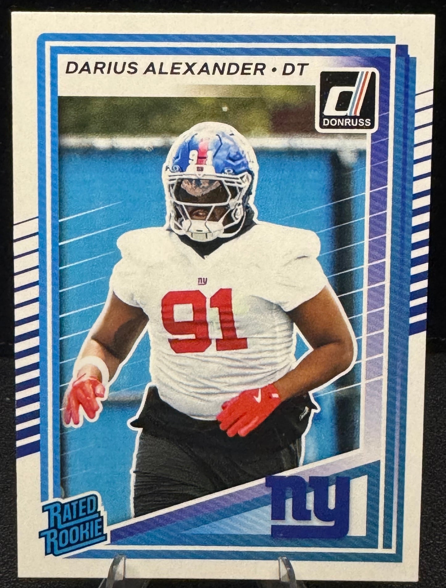 2025 Donruss Rated Rookie #379 Darius Alexander RC New York Giants
