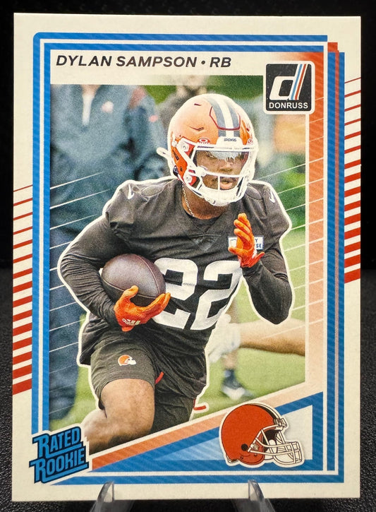 2025 Donruss 389 Dylan Sampson RR RC Cleveland Browns - 787 Hobby House