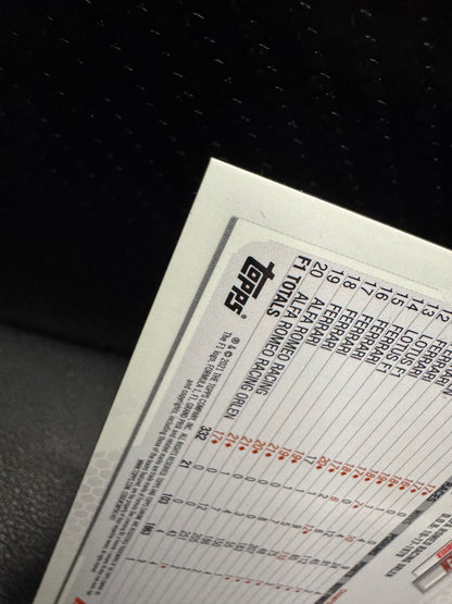 2021 Topps Chrome Formula 1 Refractors #34 Kimi Raikkonen Alfa Romeo Racing Orlen