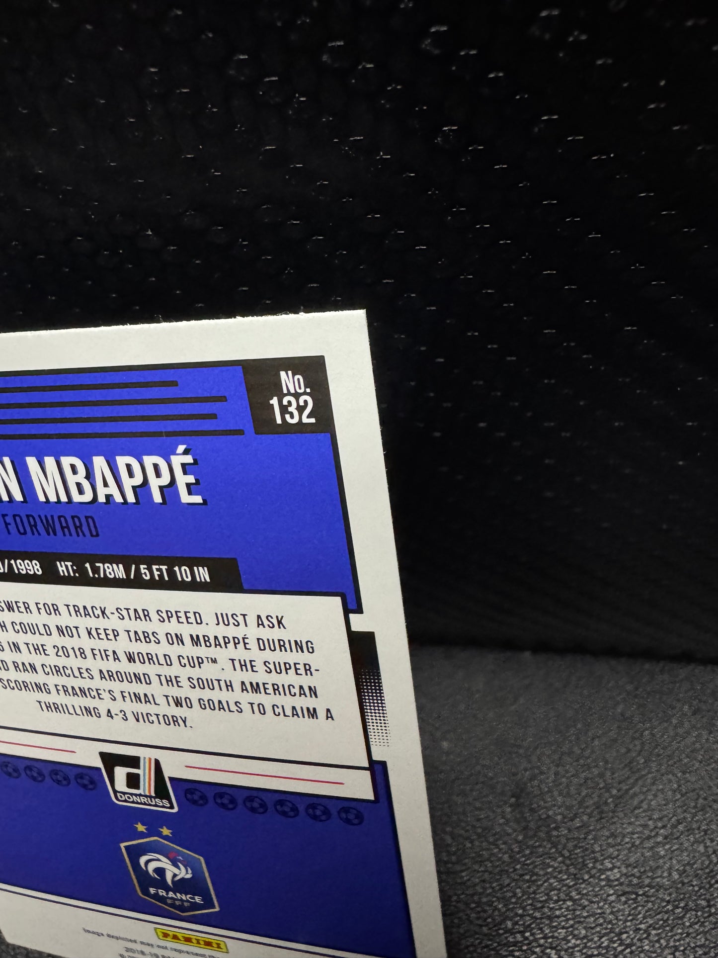 2018-19 Donruss #132 Kylian Mbappe France