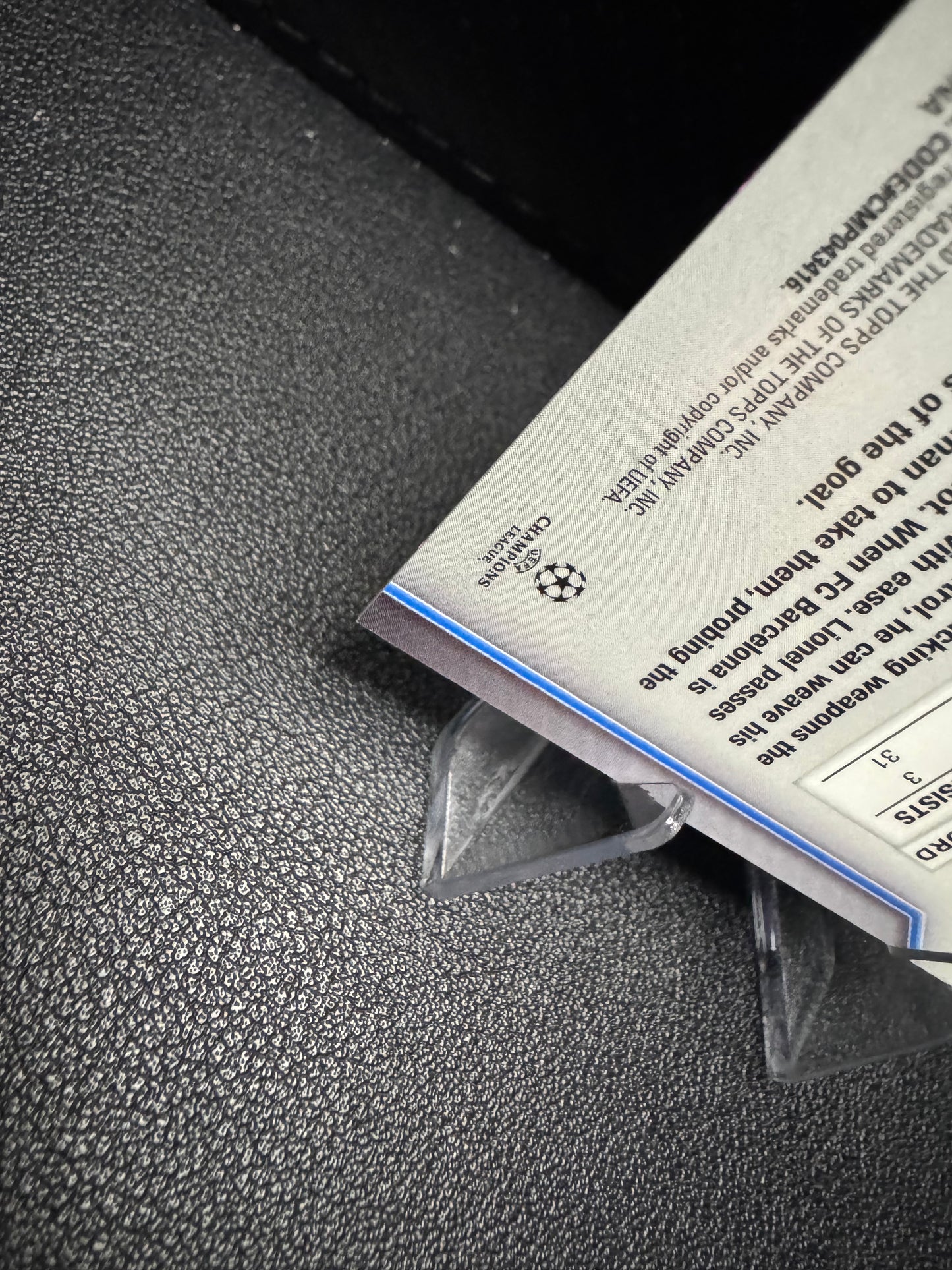 2019-20 Topps Chrome Sapphire UEFA Champions League #1 Lionel Messi