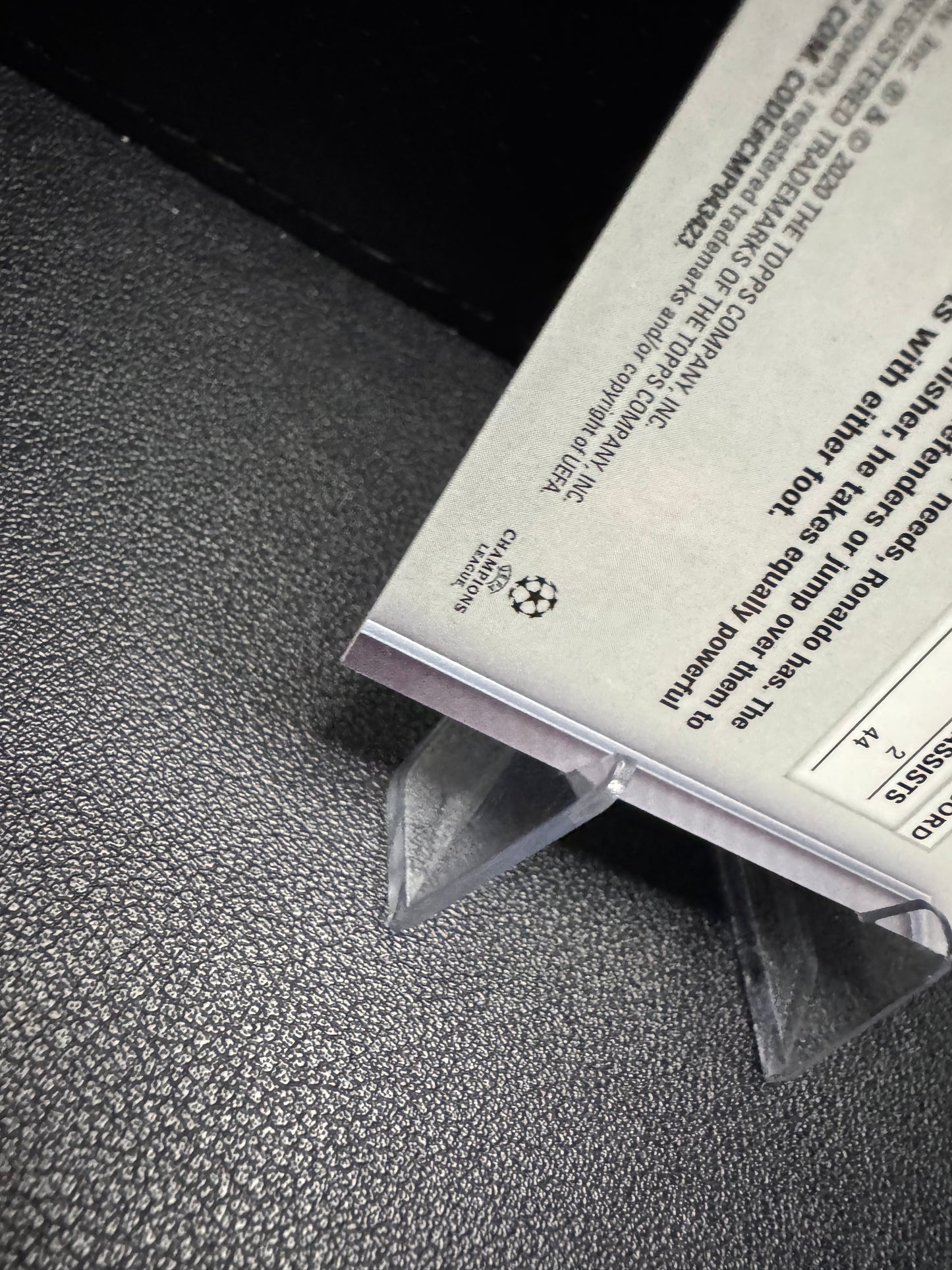 2019-20 Topps Chrome Sapphire UEFA Champions League Image Variations #100 Cristiano Ronaldo