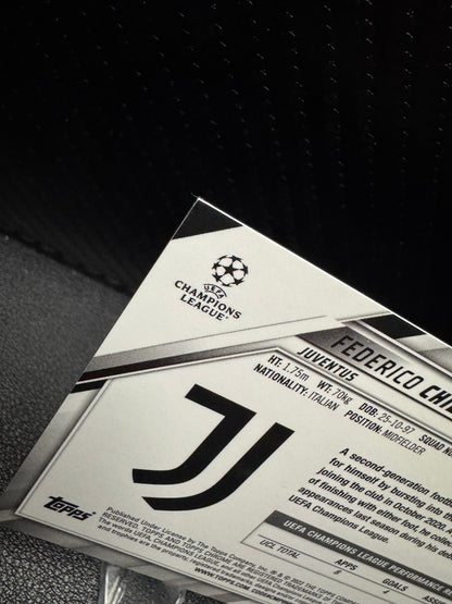 2021-22 Topps Chrome UEFA Champions League Refractors #195 Federico Chiesa