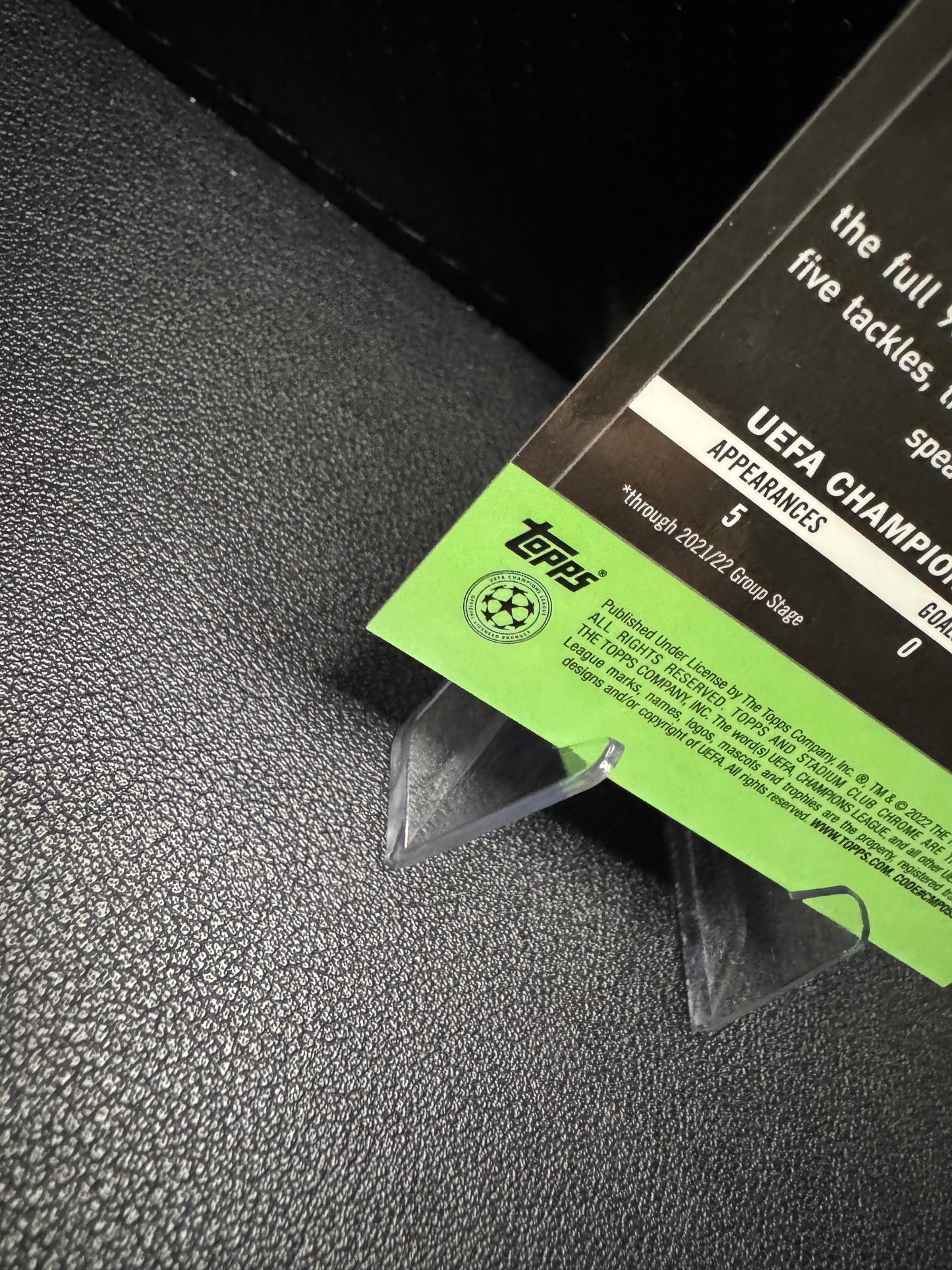 2021-22 Stadium Club Chrome UEFA Champions League Aqua Green Electric Charge #27 Manuel Locatelli 194/199