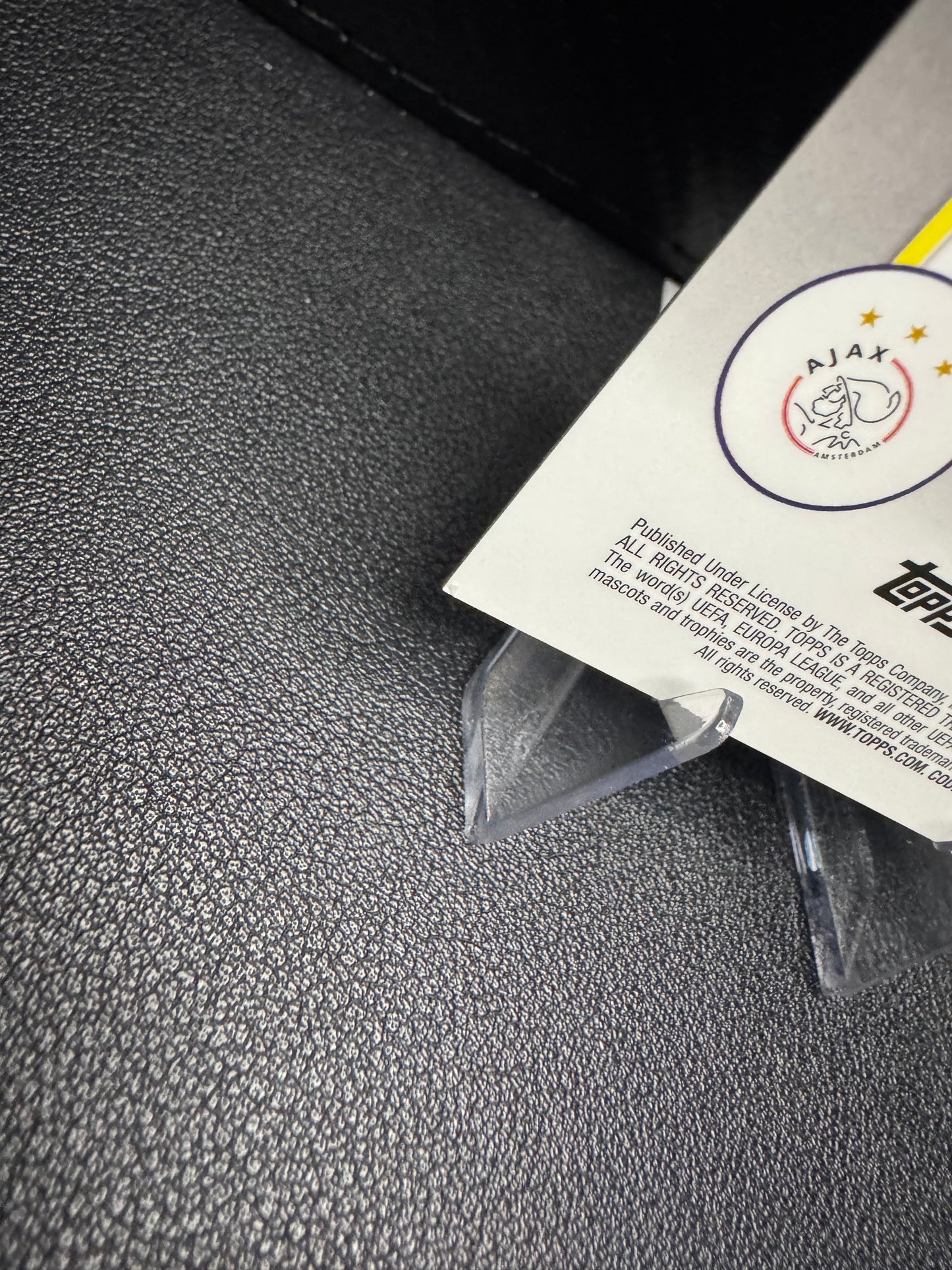 2023-24 Merlin UEFA Club Competitions Neon Green Shimmer Refractors #7 Sivert Mannsverk RC 295/399