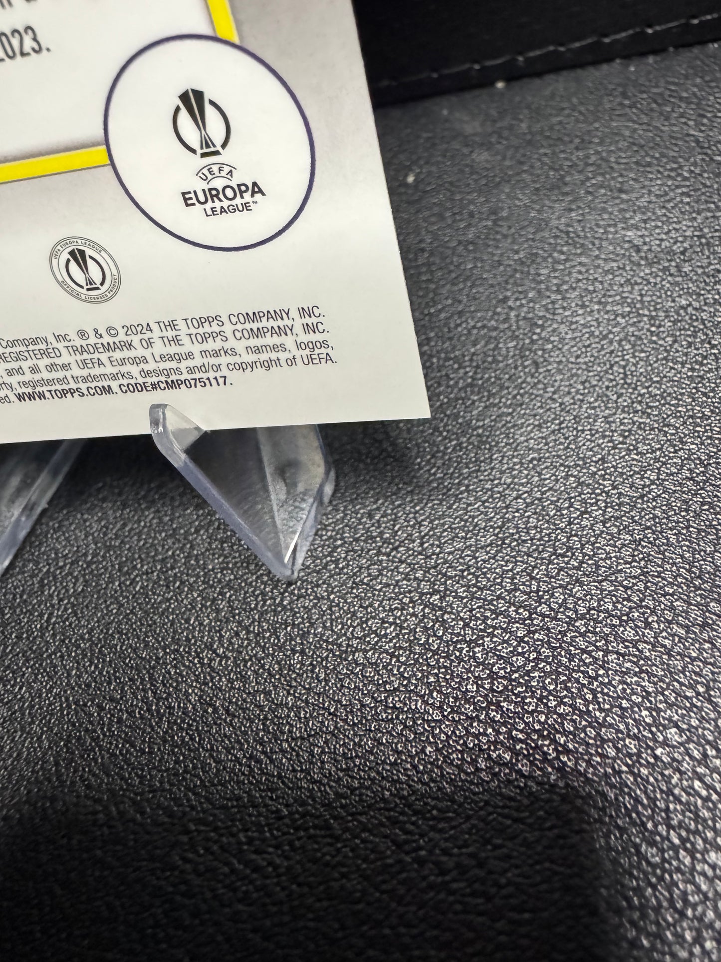 2023-24 Merlin UEFA Club Competitions Neon Green Shimmer Refractors #7 Sivert Mannsverk RC 295/399