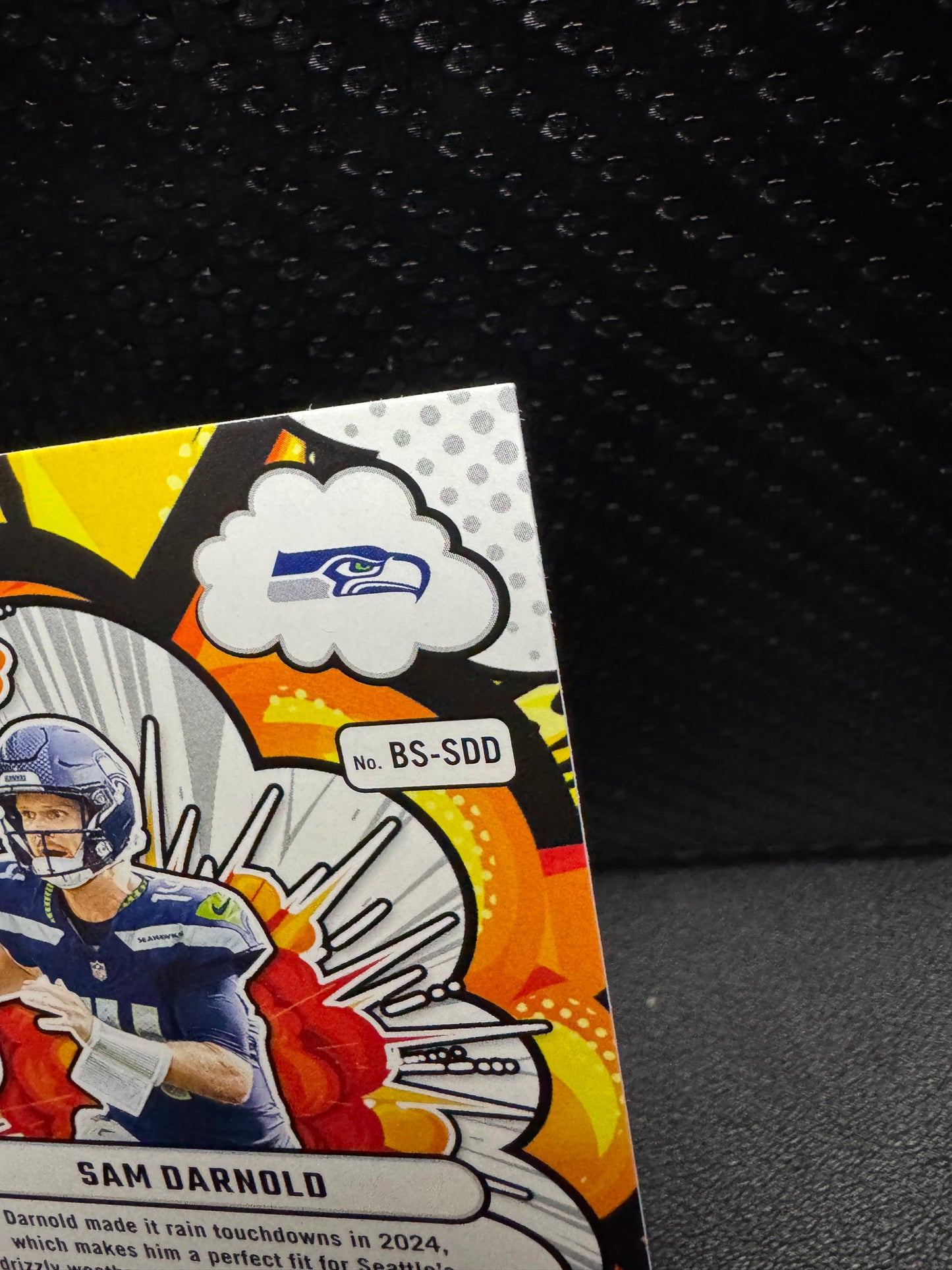 2025 Donruss Bomb Squad #BS-SDD Sam Darnold Seattle Seahawks
