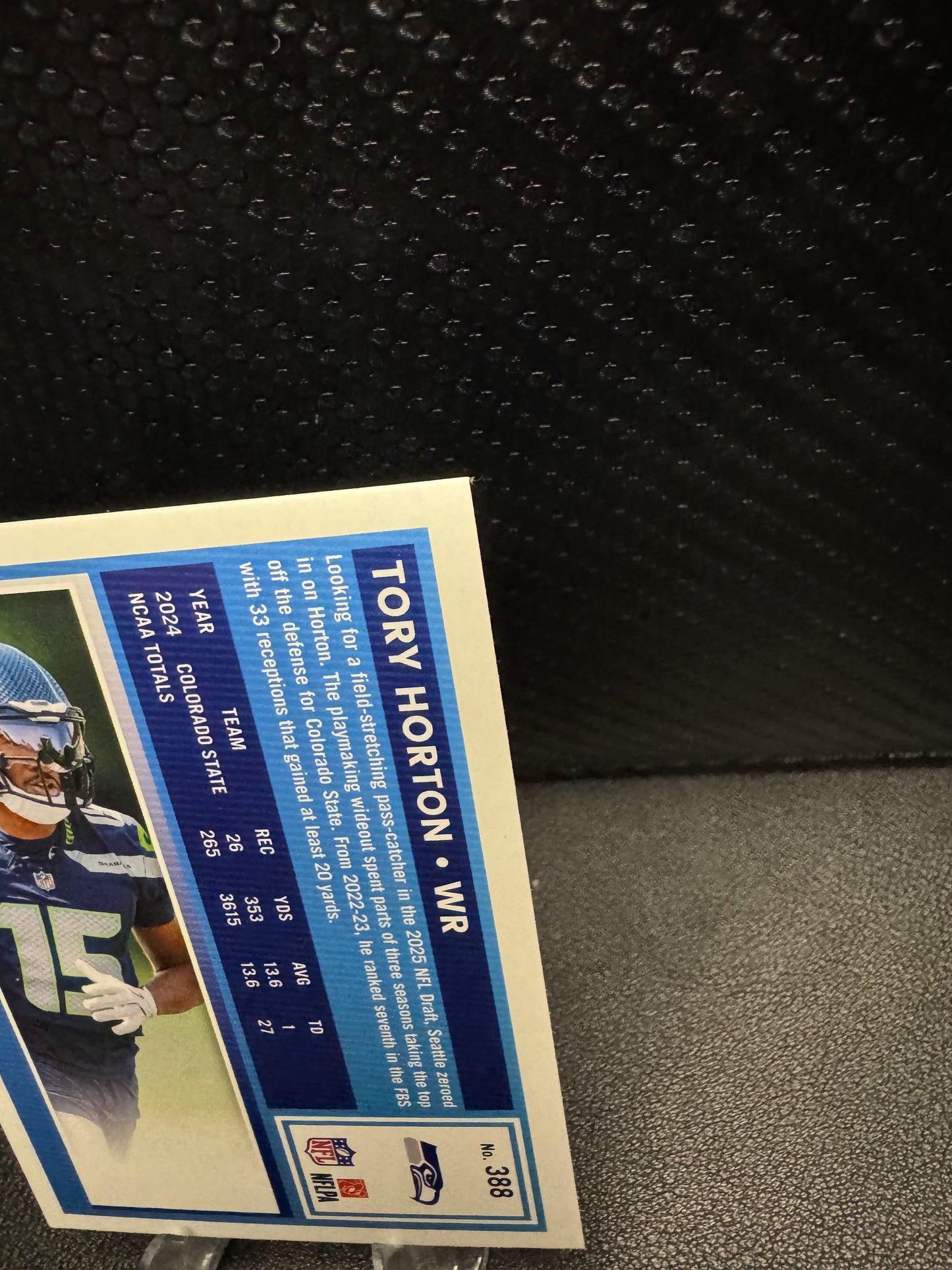 2025 Donruss Press Proof Purple #388 Tory Horton Rated Rookie