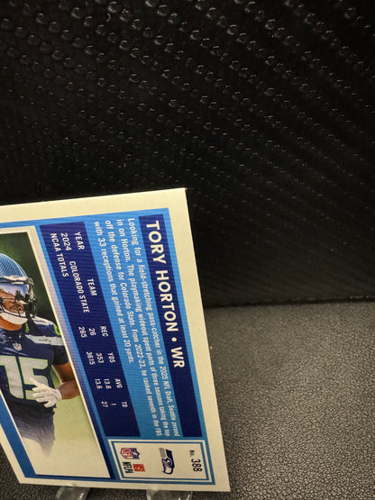 2025 Donruss Press Proof Purple #388 Tory Horton Rated Rookie