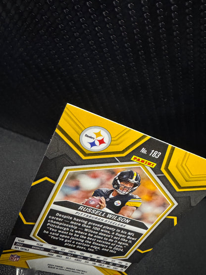 2024 Panini Mosaic #183 Russell Wilson Pittsburgh Steelers