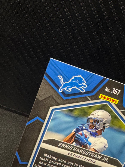 2024 Panini Mosaic #357 Ennis Rakestraw Jr. RC Detroit Lions
