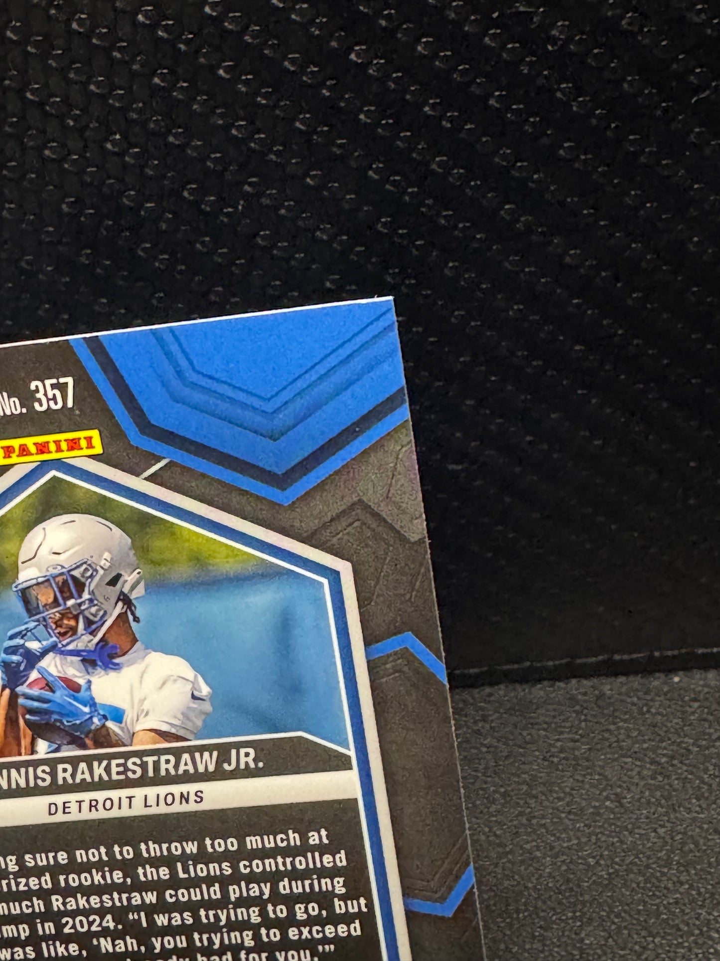 2024 Panini Mosaic #357 Ennis Rakestraw Jr. RC Detroit Lions