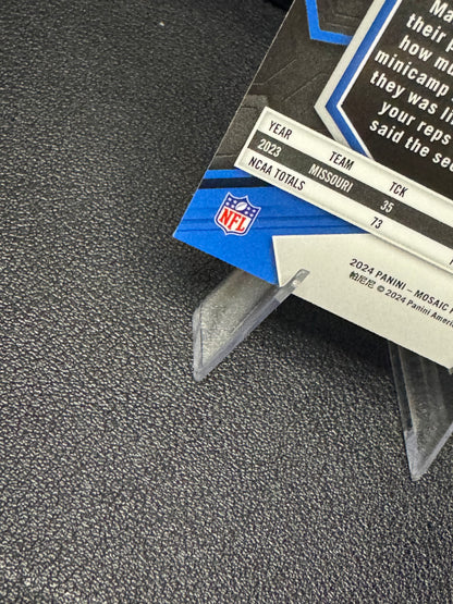 2024 Panini Mosaic #357 Ennis Rakestraw Jr. RC Detroit Lions