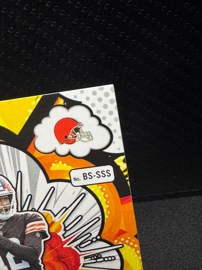 2025 Donruss Bomb Squad #1 Shedeur Sanders Cleveland Browns