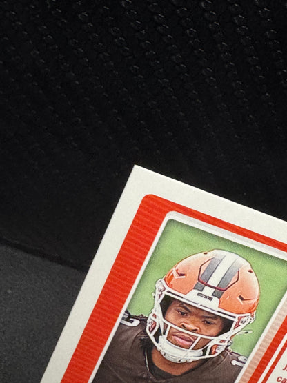 2025 Donruss The Rookies #26 Quinshon Judkins RC Cleveland Brown