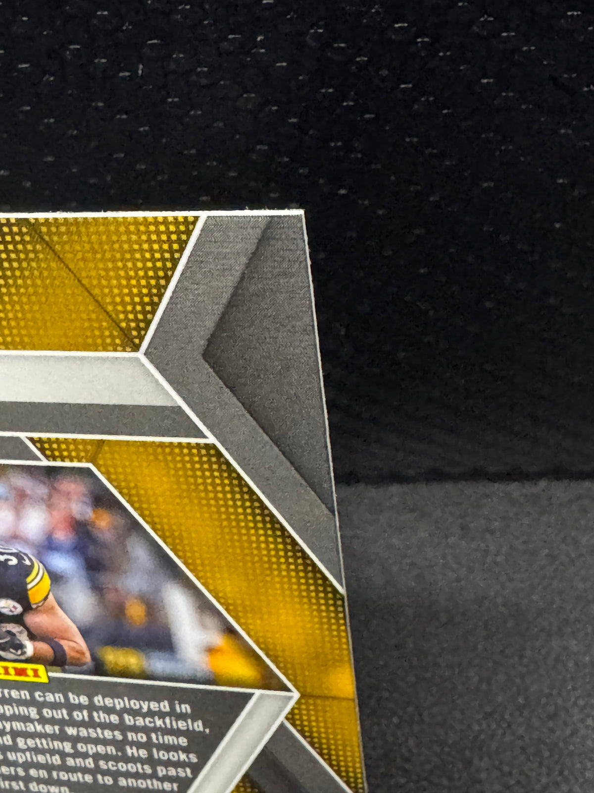 2025 Panini Mosaic Green Prizm #144 Jaylen Warren Pittsburgh Steelers