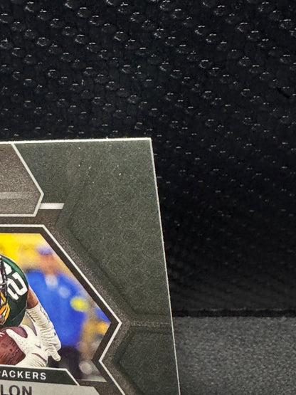 2023 Panini Mosaic Green Prizm #84 AJ Dillon Green Bay Packers