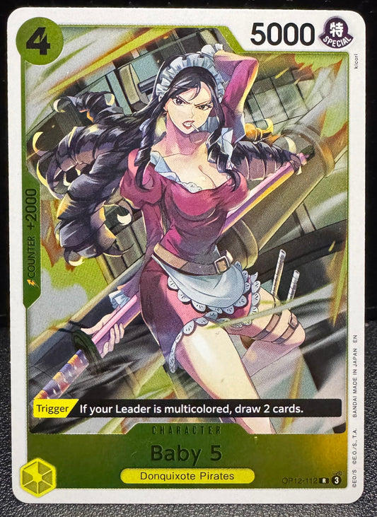 Baby 5 Rare OP12 - 112 One Piece Legacy of the Master - 787 Hobby House