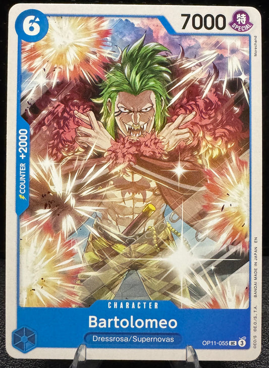 Bartolomeo Uncommon OP11 - 055 One Piece Fist of Divine Speed - 787 Hobby House