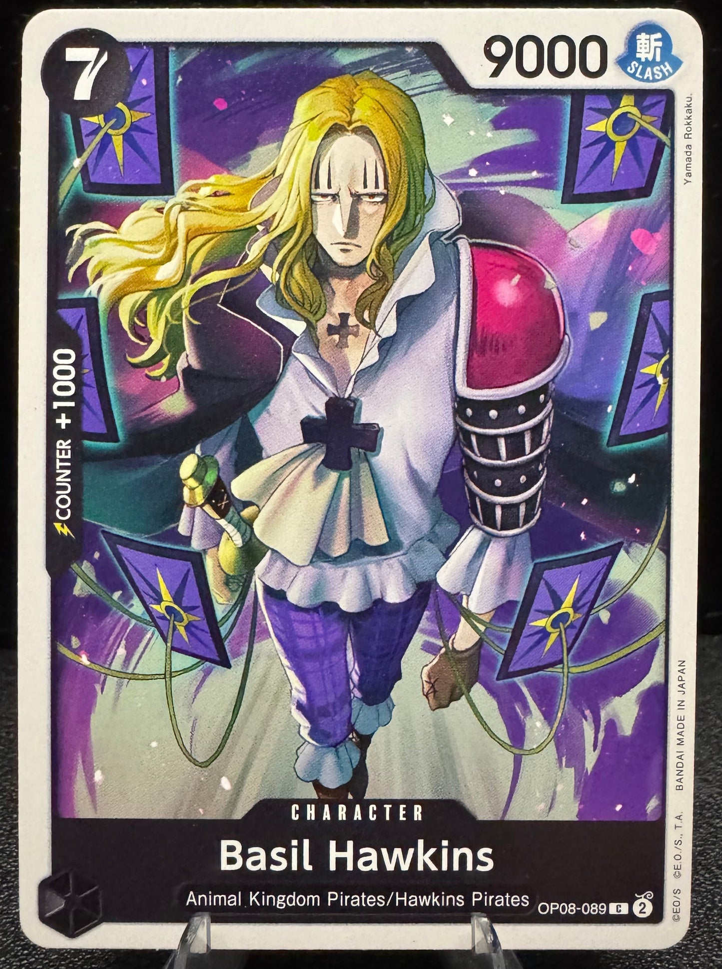 Basil Hawkins Common OP08 - 089 One Piece Two Legends - 787 Hobby House
