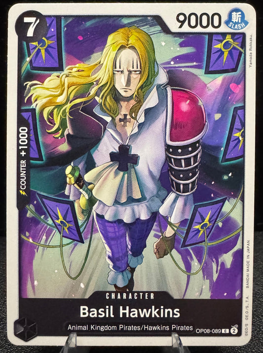 Basil Hawkins Common OP08 - 089 One Piece Two Legends - 787 Hobby House